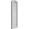 Ekena Millwork Arch Top Surface Mount PVC Gable Vent: Non-Functional, w/2"W x 1-1/2"P Brickmould Frame, 12"W x 34"H GVPAR12X3402SN - alternate 5